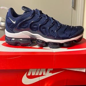 “Midnight Navy” Nike Vapormax Plus // Size Men 9.5
